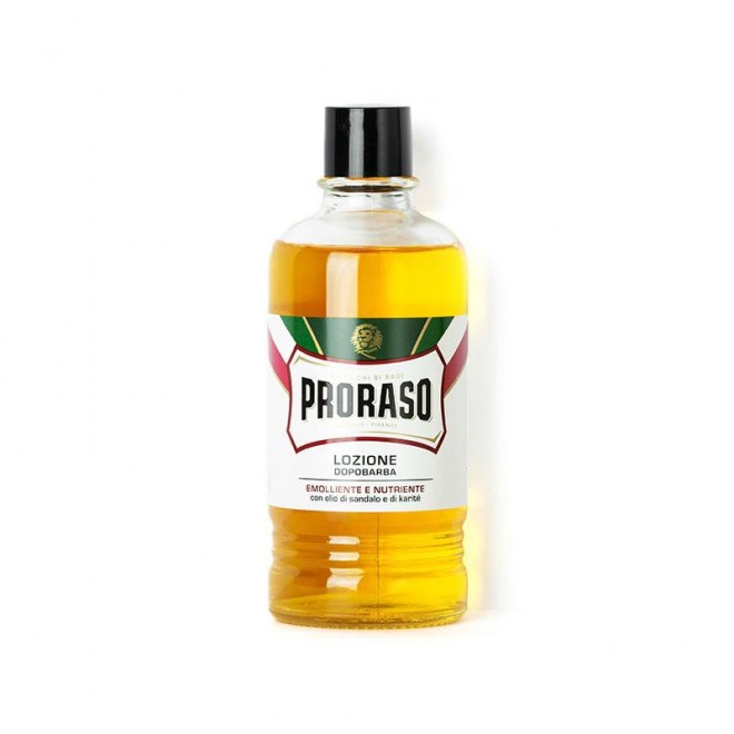 Woda po goleniu Proraso z olejkiem sandałowym i masłem shea XXL 400Ml 