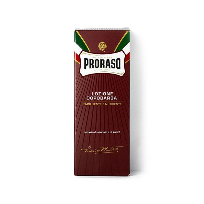 Woda po goleniu Proraso z olejkiem sandałowym i masłem shea XXL 400Ml 