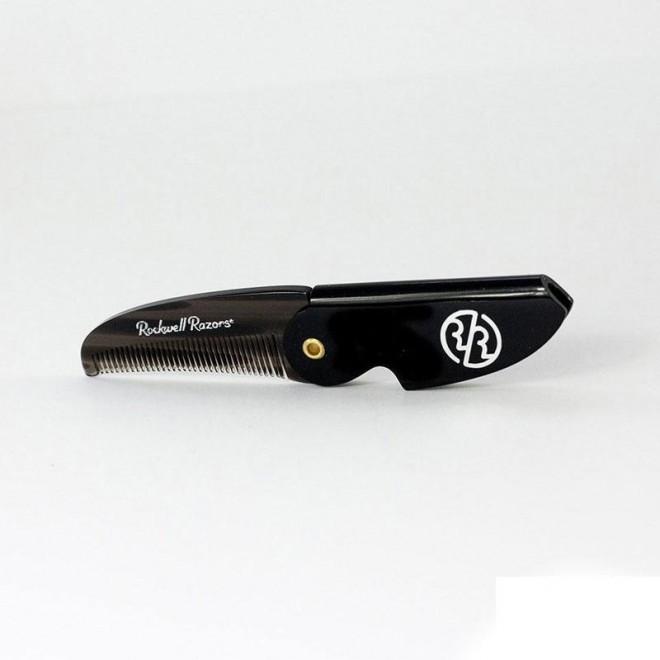 Grzebień do wąsów i brody Rockwell Folding Moustache And Beard Comb 