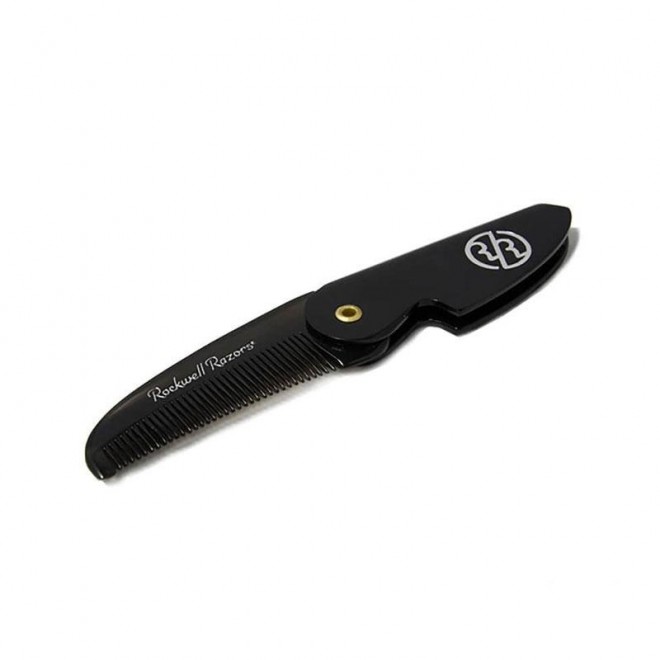 Grzebień do wąsów i brody Rockwell Folding Moustache And Beard Comb 