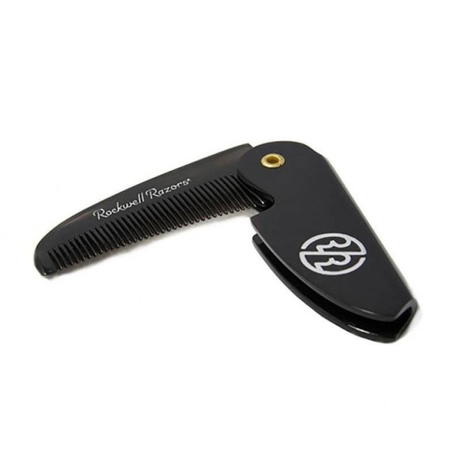 Grzebień do wąsów i brody Rockwell Folding Moustache And Beard Comb 
