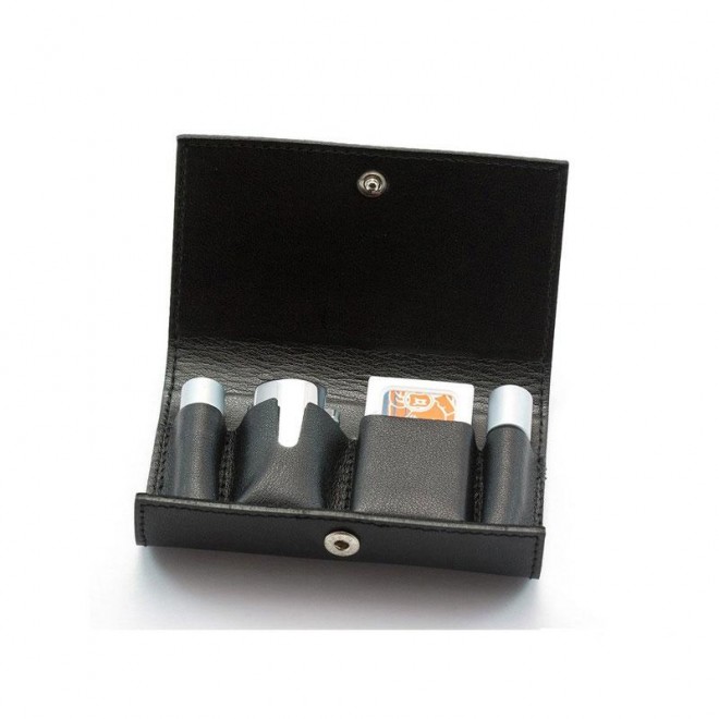 Maszynka do golenia Merkur Solingen Travel Razor 9046002 В skórzane etui