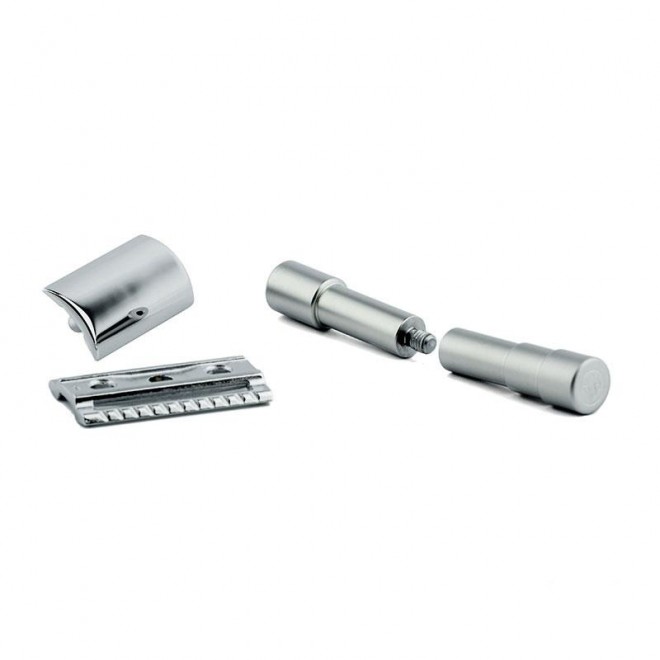 Maszynka do golenia Merkur Solingen Travel Razor 9046002 В skórzane etui