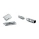 Maszynka do golenia na żyletki Merkur Solingen Travel Razor 90933000 w skórzanym etui