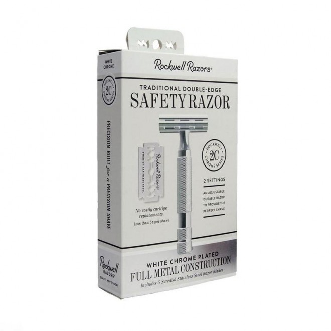 Maszynka do golenia Rockwell 2C White Chrome