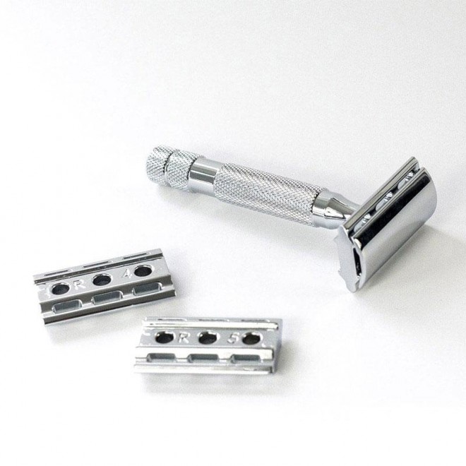 Maszynka do golenia Rockwell 6C White Chrome