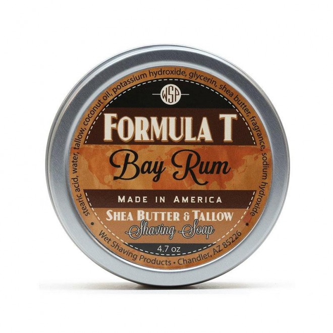 Mydło do golenia Wsp Formula T Shaving Soap Bay Rum 125 g 