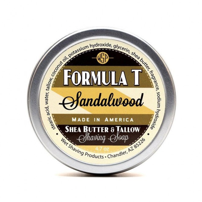 Mydło do golenia Wsp Formula T Shaving Soap Sandalwood 125 g 