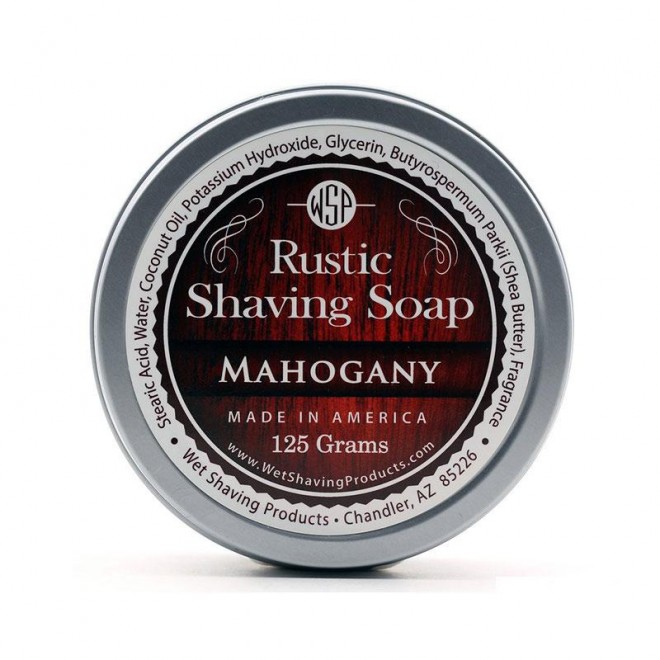 Mydło do golenia Wsp Rustic Shaving Soap Mahogany 125 g 