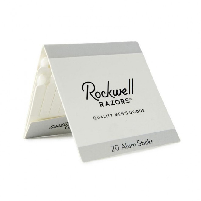 Patyczki ałunowe na zacięcia Rockwell Alum Matches 20 szt.