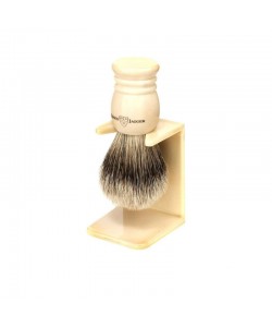 Pędzel do golenia Edwin Jagger 9Ej257Sds Super Badger Small ze stojakiem
