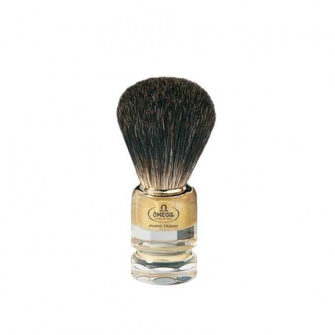 Pędzel do golenia Omega 6186 włosie borsuka