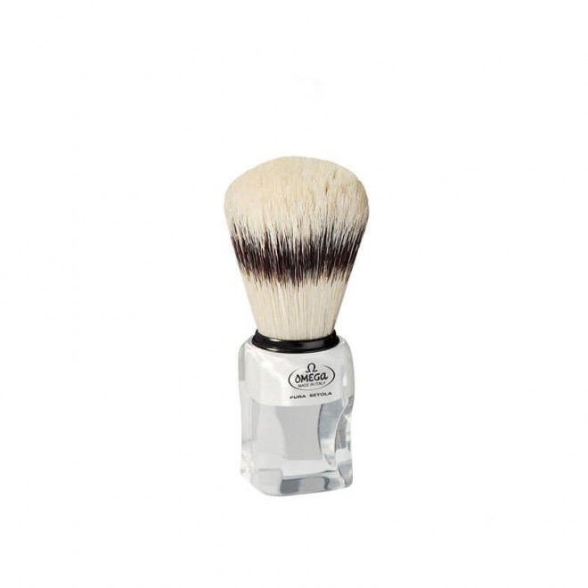 Pędzel do golenia Omega 81020 ze stojakiem