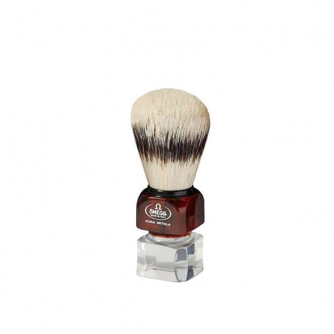 Pędzel do golenia Omega 81025 ze stojakiem