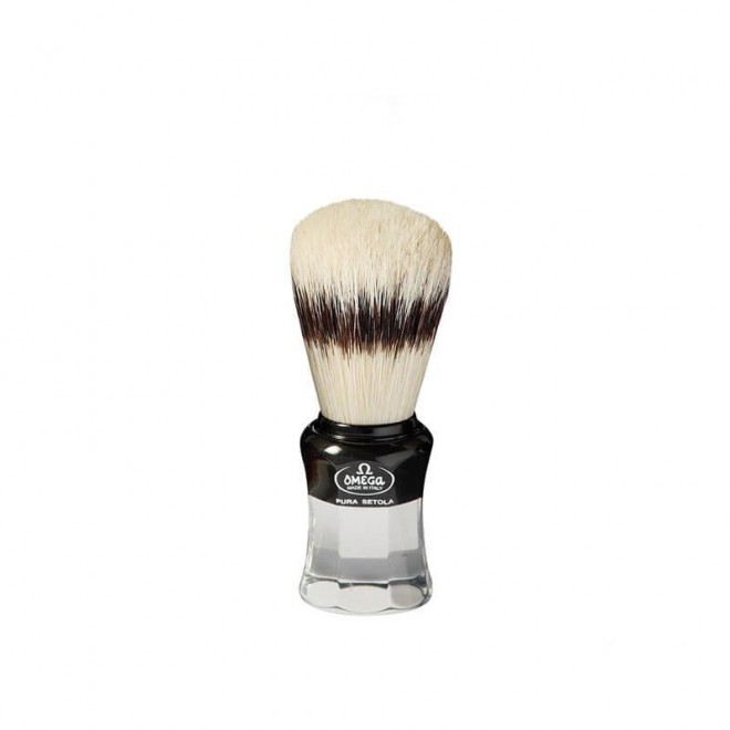 Pędzel do golenia Omega 81064 ze stojakiem