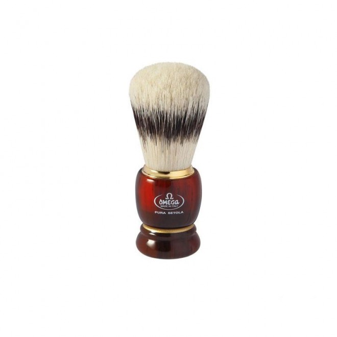 Pędzel do golenia Omega 81151 ze stojakiem