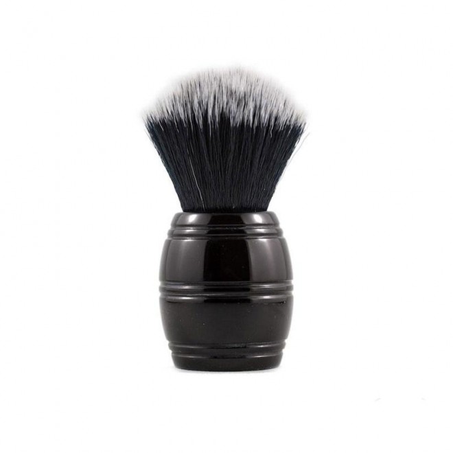 Pędzel do golenia RazoRock Tuxedo Plissoft Barrel Synthetic Brush 24 mm knot