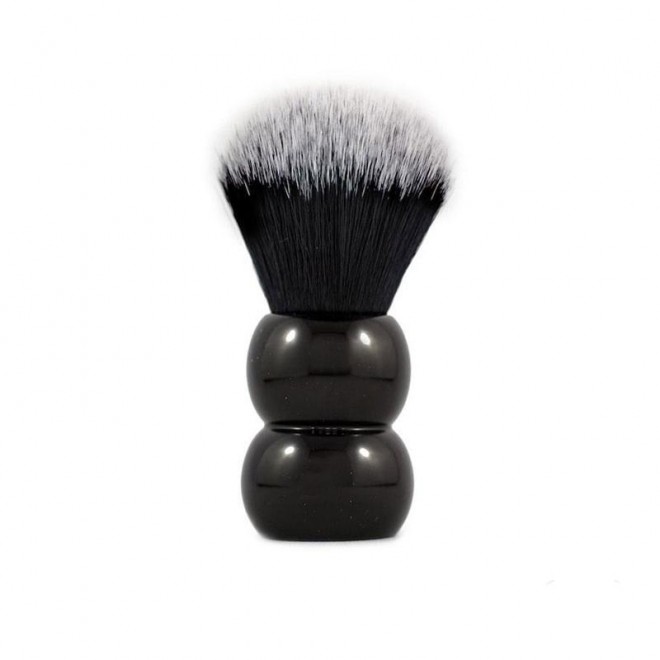 Pędzel do golenia RazoRock Tuxedo Plissoft Snowman Synthetic Brush 24 mm knot