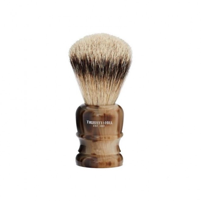 Pędzel do golenia Truefitt & Hill Wellington Faux Horn Super Badger Brush