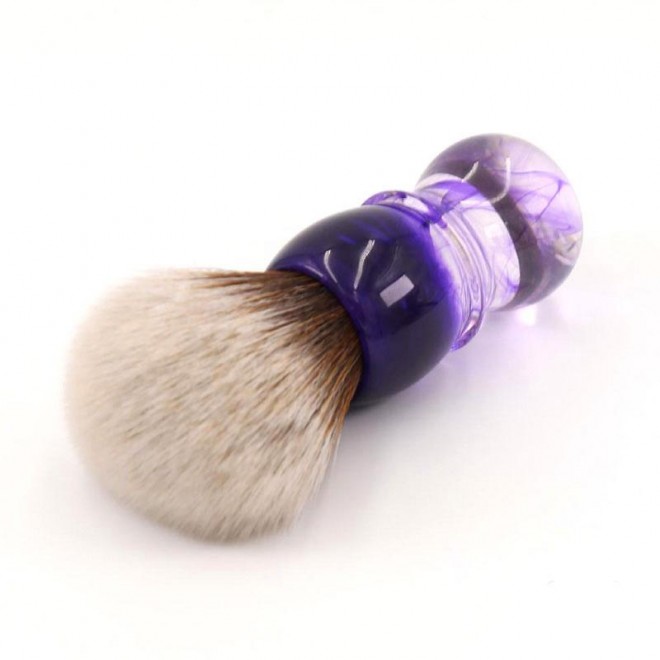 Pędzel do golenia Yaqi Brush Purple Haze Handle R1738-S
