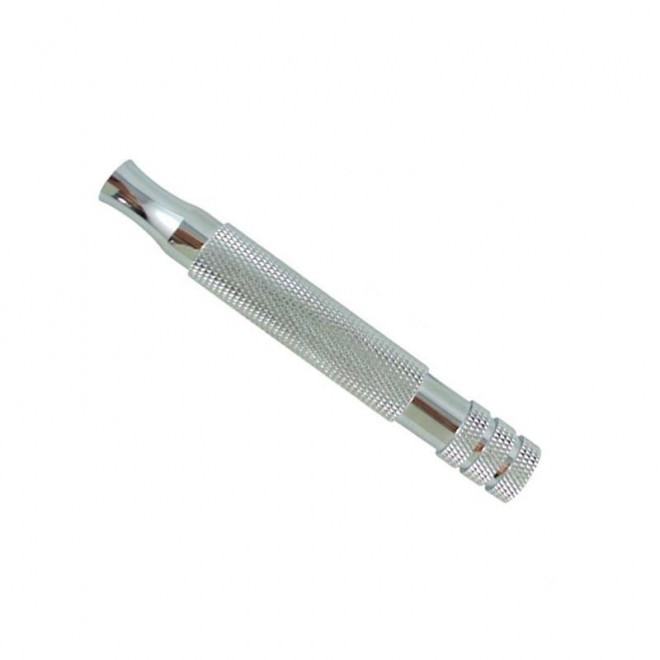 Rączka do maszynki do golenia RazoRock Mission Handle Stainless Steel 90 Mm