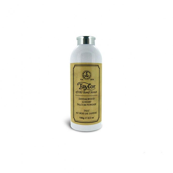 Talk Taylor of Old Bond Street Sandalwood Luxury Talcum Powder 100 g