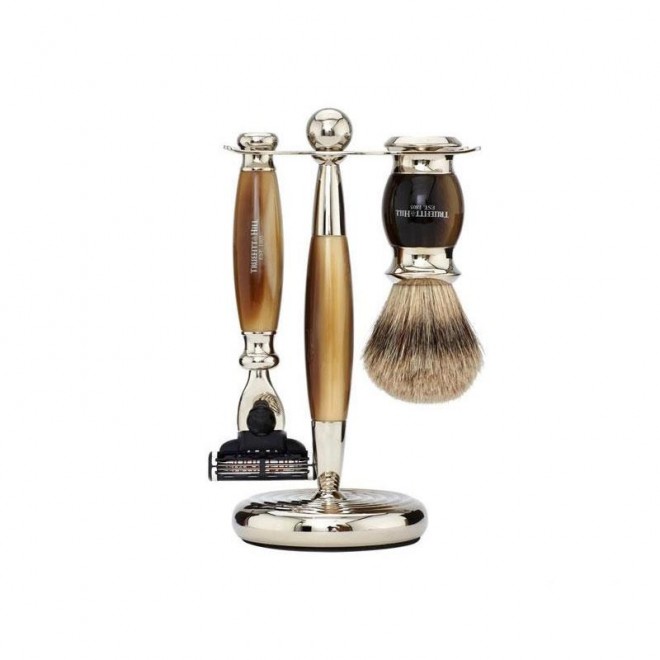 Zestaw do golenia Truefitt & Hill Edwardian Collection Mach 3 Horn