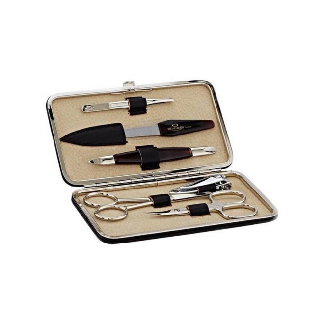 Zestaw do manicure unisex 6 elementów Truefitt & Hill Large Manicure Set 6 Piece Tan