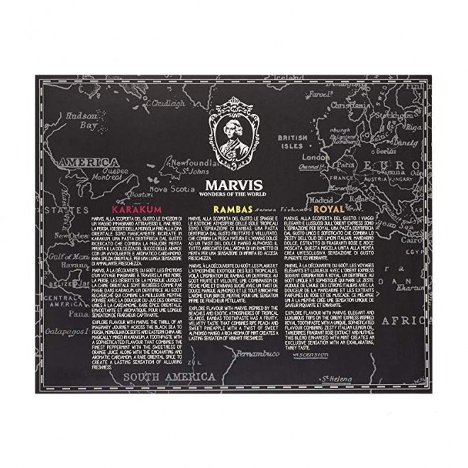 Zestaw na prezent Marvis 3 Flavours Box (Royal, Karakum, Rambas)