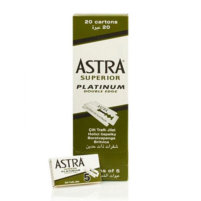 Żyletki Astra Superior Platinum 100 szt. Indie