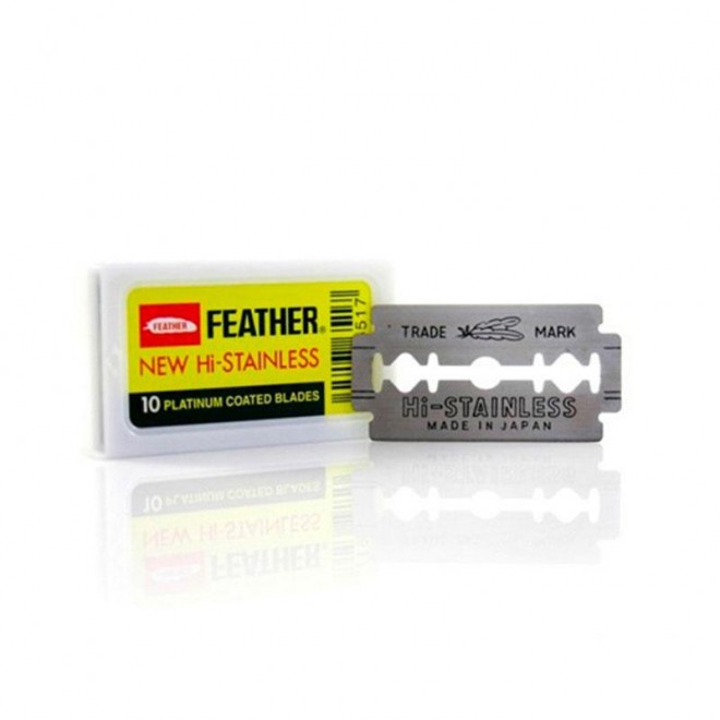 Żyletki Feather New Hi-Stainless 10 szt.