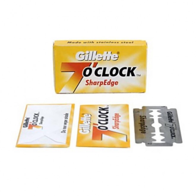 Żyletki Gillette 7 O’Clock Sharp Edge Double Edge 5 szt.