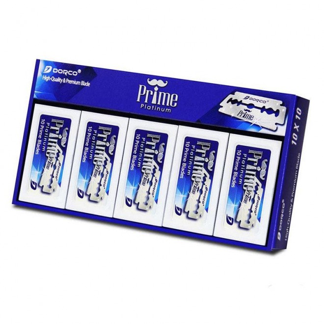 Żyletki Dorco Prime Platinum DE Razor Blades 100 szt.