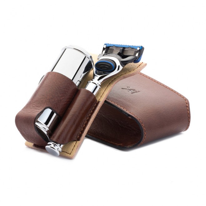 Podróżny zestaw do golenia Muhle RT2F (Gillette Fusion)