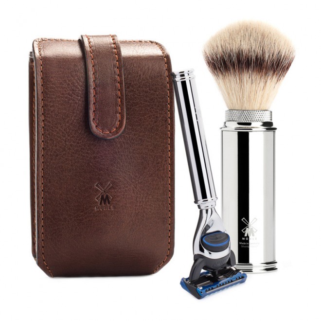 Podróżny zestaw do golenia Muhle RT2F (Gillette Fusion)