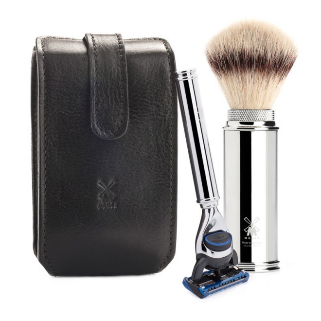 Podróżny zestaw do golenia Muhle RT3F (Gillette Fusion)