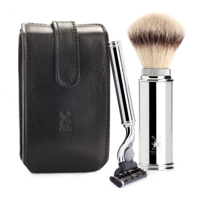 Podróżny zestaw do golenia Muhle RT3M3 (Gillette Mach3)