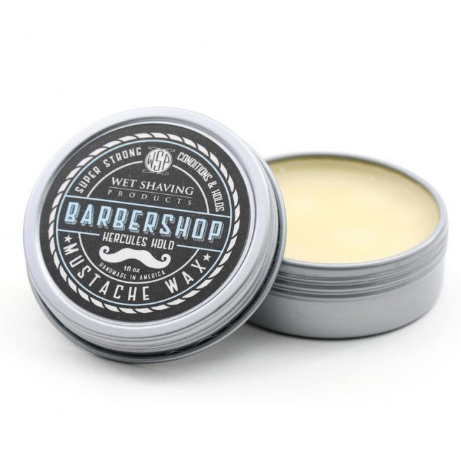 Wosk do wąsów WSP Mustache Wax Barbershop Hercules Hold 30 ml 