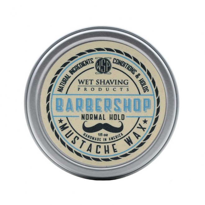Wosk do wąsów WSP Mustache Wax Barbershop Normal Hold 30 ml 